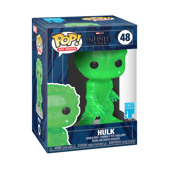 Funko POP! Marvel: Infinity Saga - Hulk with Case (Artist's Series) Vinyl Figure #48 - Bards & Cards