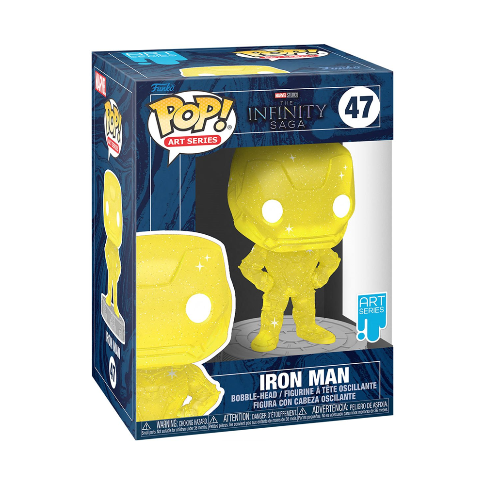 Funko POP! Marvel: Infinity Saga - Iron Man with Case (Artist's Series) Vinyl Figure #47