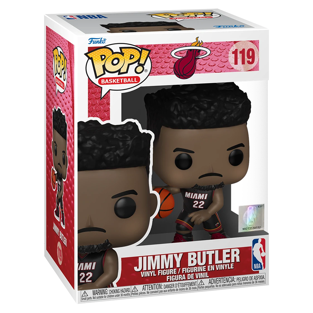 Funko POP! NBA: Heat - Jimmy Butler (Black Jersey) Vinyl Figure #119 - Bards & Cards