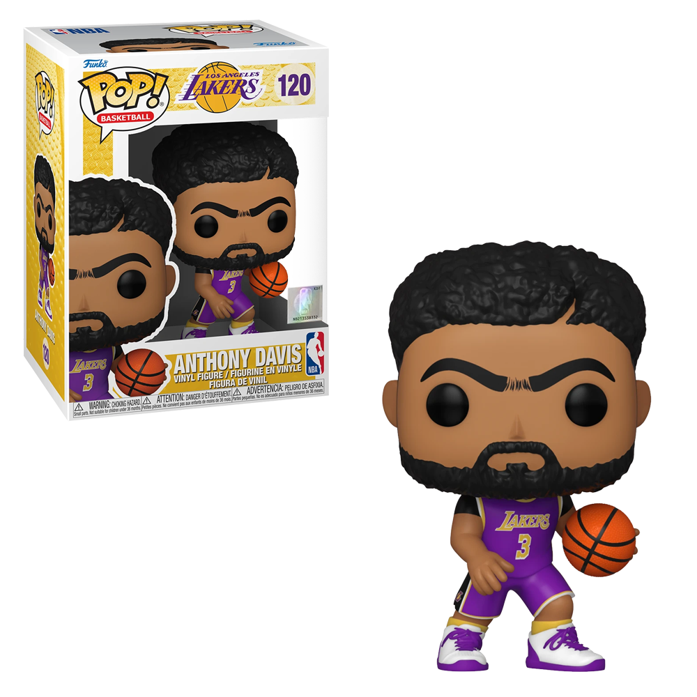 Funko POP! NBA: Lakers - Anthony Davis (Purple Jersey) Vinyl Figure #120