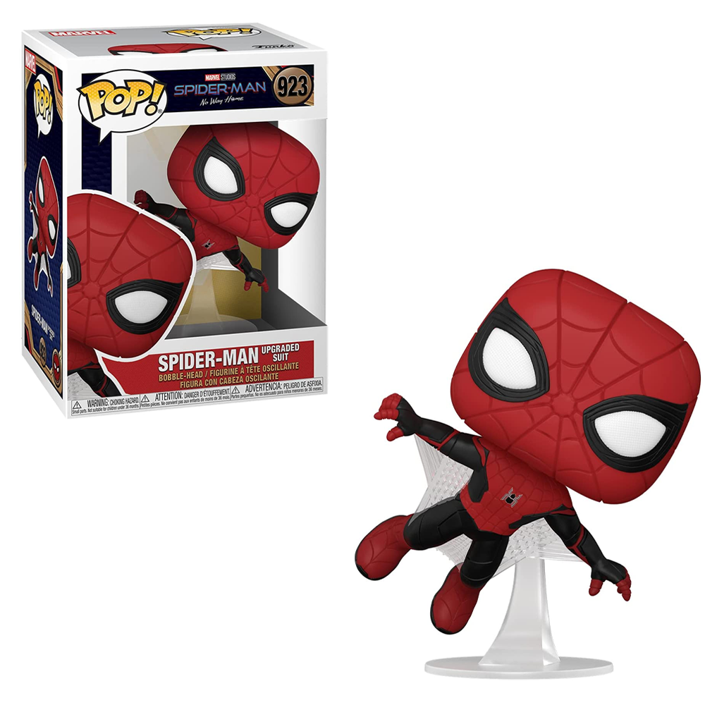 Funko POP! Marvel: Spider-Man No Way Home - Spider-Man Upgraded Suit Vinyl Figure #923 - Bards & Cards
