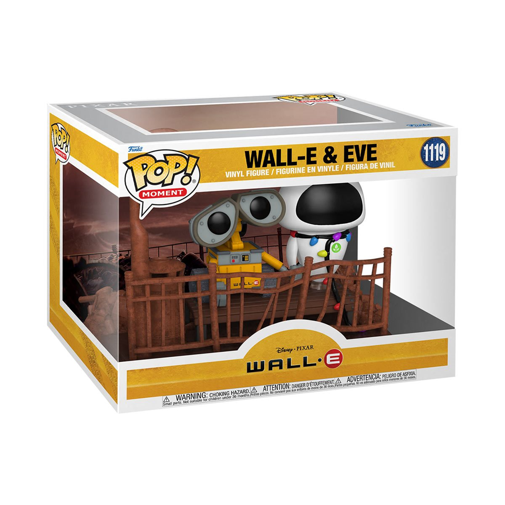 Funko POP! Moment: Wall-E - Wall-E and Eve Vinyl Figure #1119 - Bards & Cards