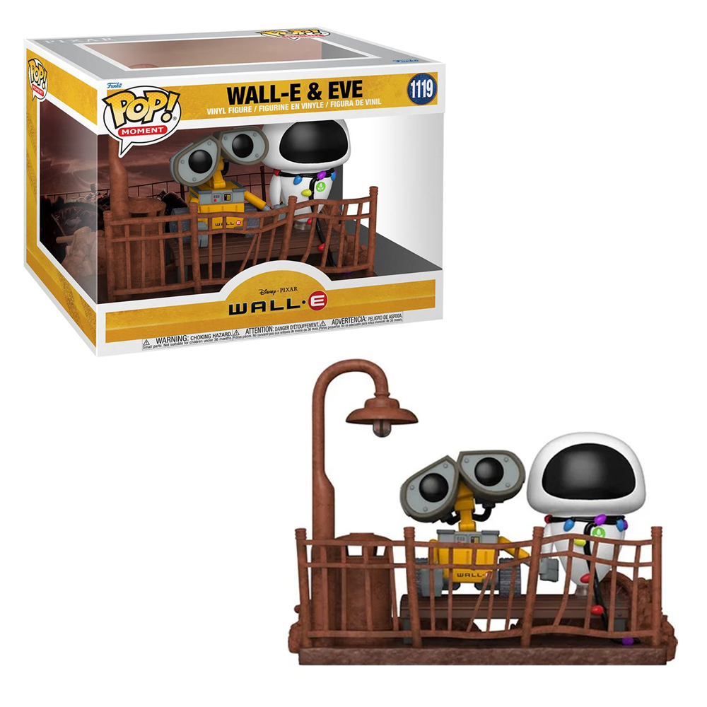 Funko POP! Moment: Wall-E - Wall-E and Eve Vinyl Figure #1119 - Bards & Cards