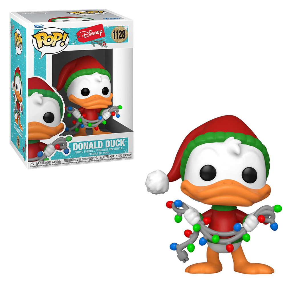 Funko POP! Disney Holiday - Donald Duck Vinyl Figure #1128 - Bards & Cards