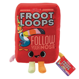 Funko Plush: Kelloggs - Froot Loops Cereal Box Plush - Bards & Cards