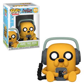 Funko POP! Adventure Time - Jake with Player Vinyl Figure #1074 - Bards & Cards