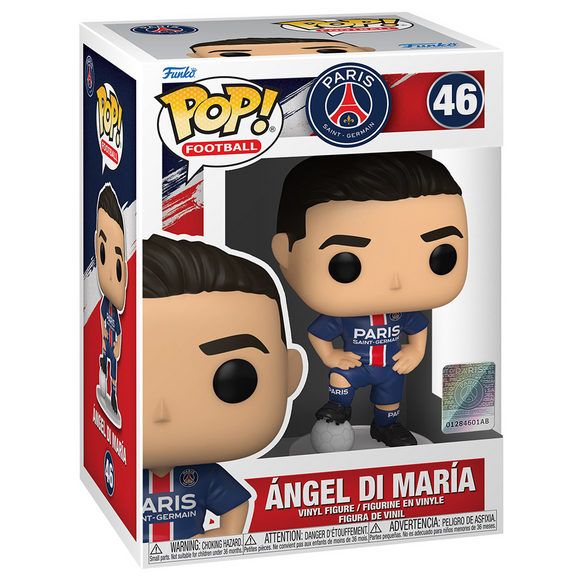 Funko POP! Football: PSG - Angel Di Maria Vinyl Figure #46 - Bards & Cards