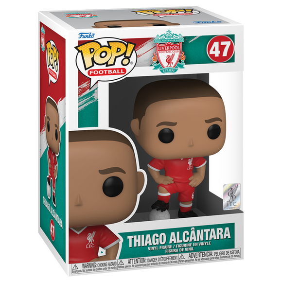 Funko POP! Football: Liverpool - Thiago Alcantara Vinyl Figure - Bards & Cards