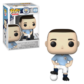 Funko POP! Football: Manchester City - Phil Foden Vinyl Figure #49 - Bards & Cards