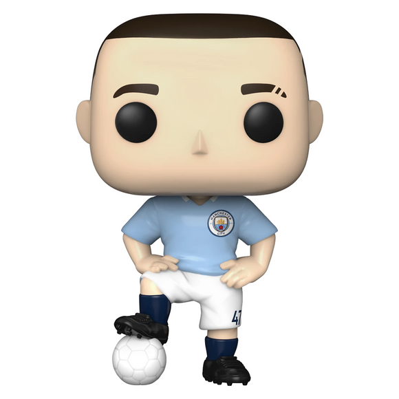 Funko POP! Football: Manchester City - Phil Foden Vinyl Figure #49 - Bards & Cards
