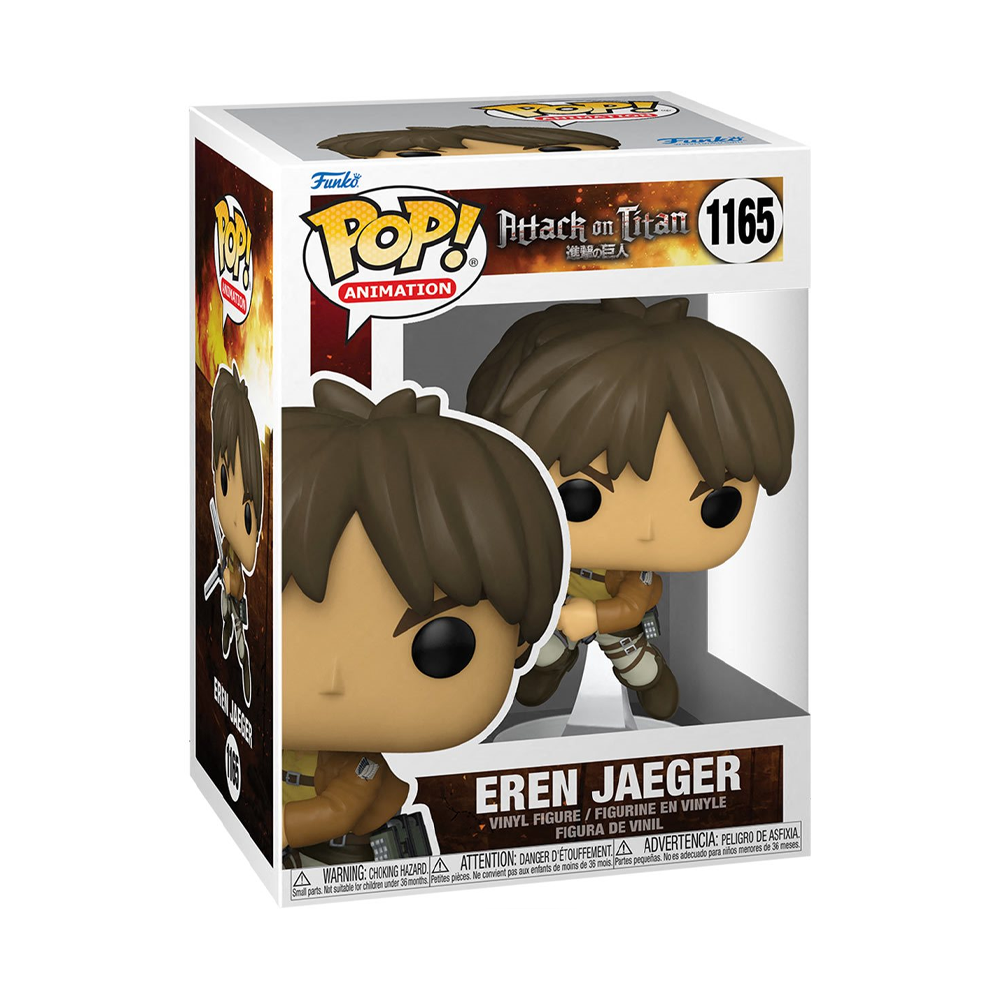 Funko POP! Attack on Titan - Season 3 Eren Yeager Vinyl Figure #1165