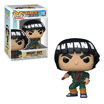 Funko POP! Naruto Shippuden - Might Guy Vinyl Figure #1195 - Bards & Cards