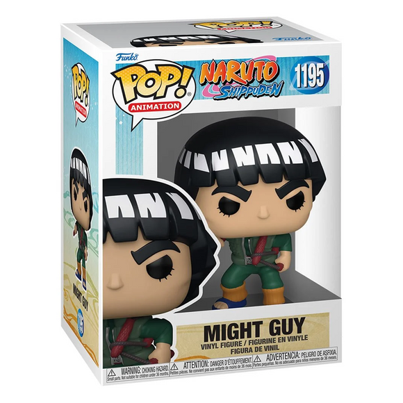 Funko POP! Naruto Shippuden - Might Guy Vinyl Figure #1195 - Bards & Cards