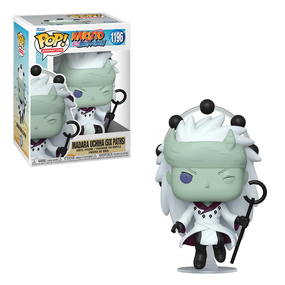 Funko POP! Naruto Shippuden - Madara Uchiha (Six Paths) Vinyl Figure #1196 - Bards & Cards