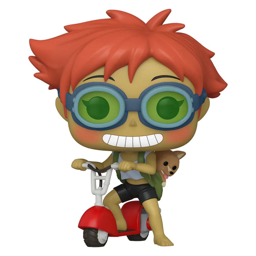 [PRE-ORDER] Funko POP! Cowboy Bebop - Edward on Scooter with Ein Vinyl Figure #1215 - 0