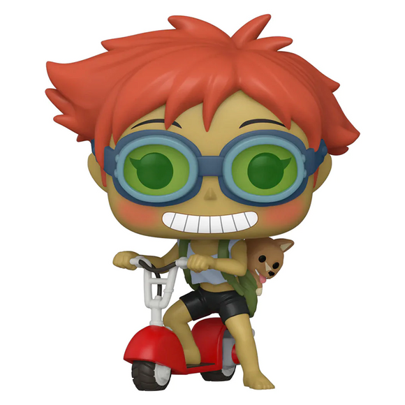 [PRE-ORDER] Funko POP! Cowboy Bebop - Edward on Scooter with Ein Vinyl Figure #1215 - Bards & Cards