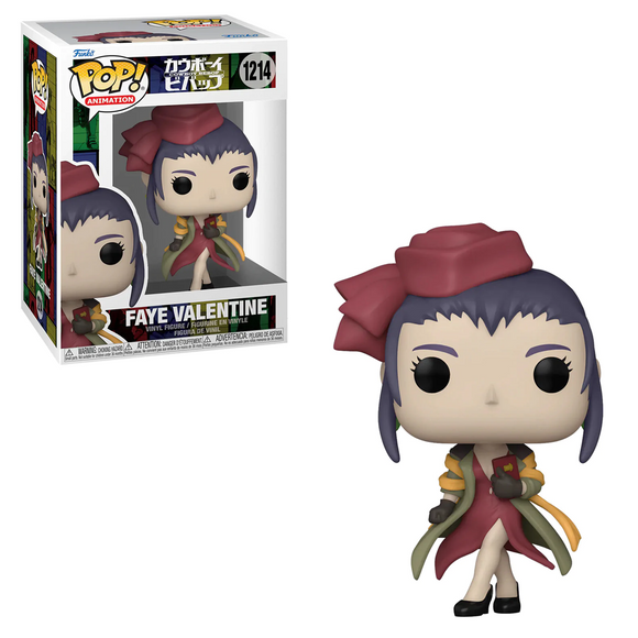 [PRE-ORDER] Funko POP! Cowboy Bebop - Faye Valentine Vinyl Figure #1214 - Bards & Cards