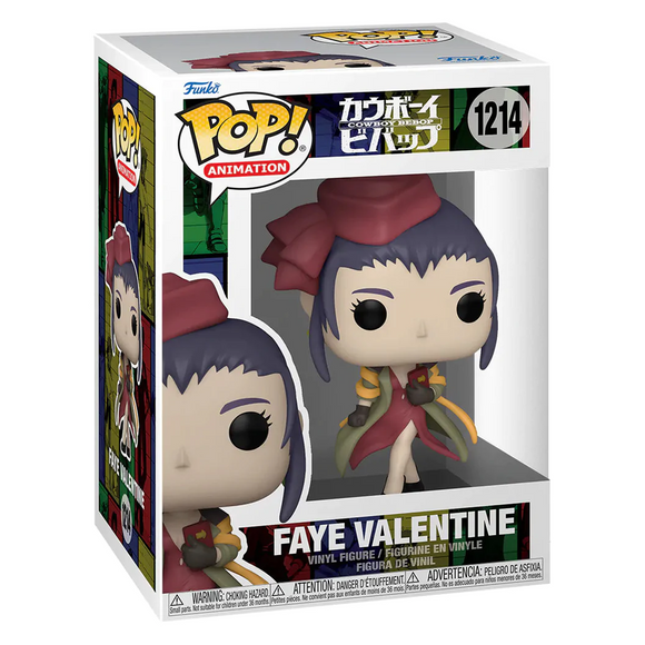 [PRE-ORDER] Funko POP! Cowboy Bebop - Faye Valentine Vinyl Figure #1214 - Bards & Cards