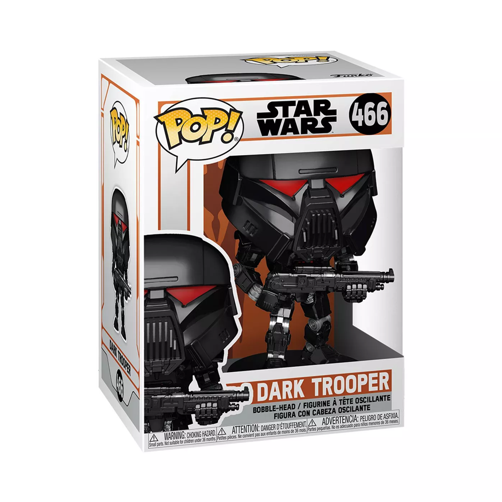 Funko POP! Star Wars: The Mandalorian - Dark Trooper (Battle) Vinyl Figure #466