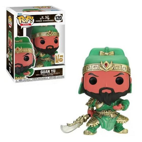Funko POP! Three Kingdoms - Guan Yu Vinyl Figure #120 MindStyle Exclusive - Bards & Cards