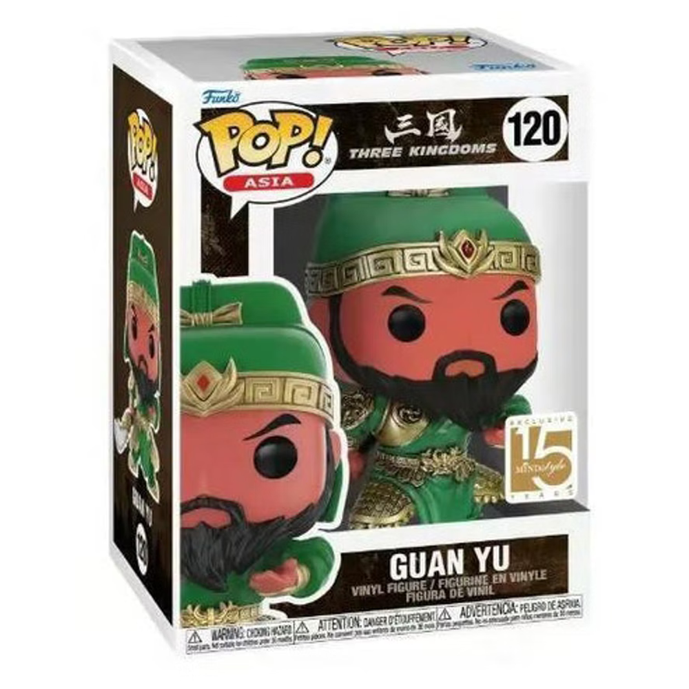 Funko POP! Three Kingdoms - Guan Yu Vinyl Figure #120 MindStyle Exclusive