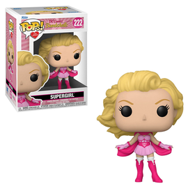 Funko POP! Breast Cancer Awareness - Bombshell Supergirl Vinyl Figure #222 - Bards & Cards