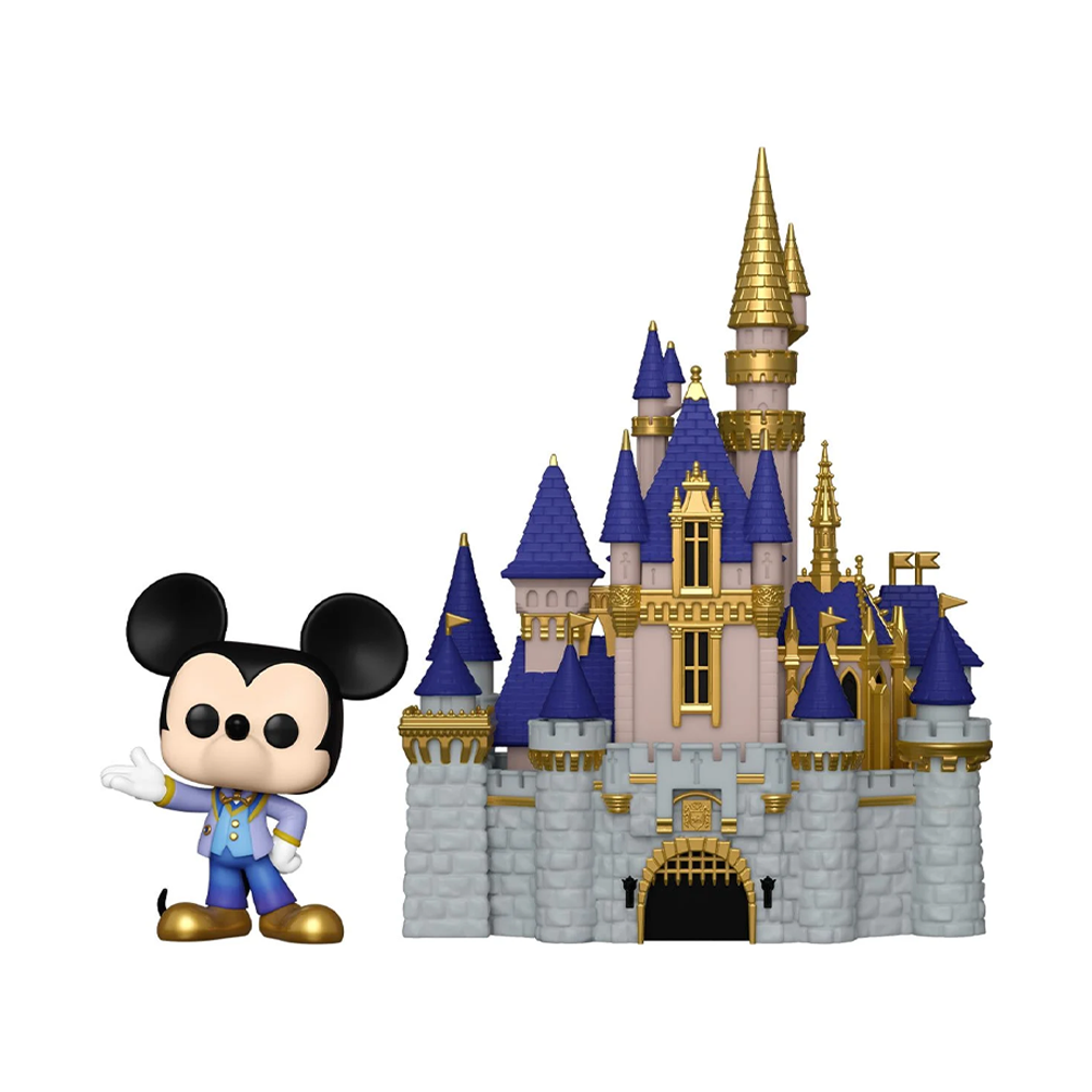 Funko POP! Town: Walt Disney World 50th - Castle and Mickey Vinyl Figure #26 - 0