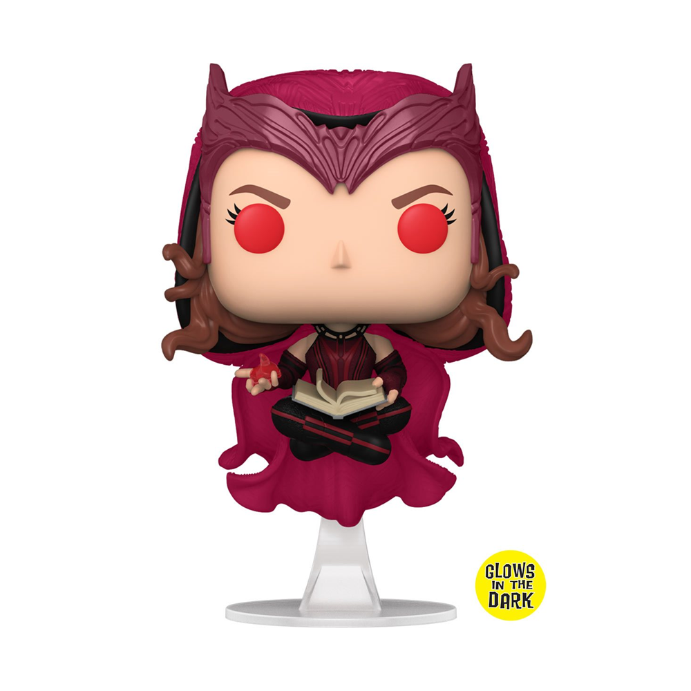 Funko POP! WandaVision - Scarlet Witch (Glow in the Dark) Vinyl Figure #823 Entertainment Earth Exclusive [READ DESCRIPTION] - 0