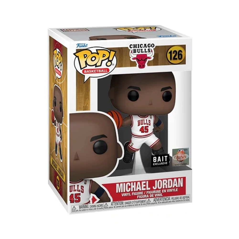 Funko POP! NBA: Chicago Bulls - Michael Jordan Vinyl Figure #126 Bait Exclusive [READ DESCRIPTION]