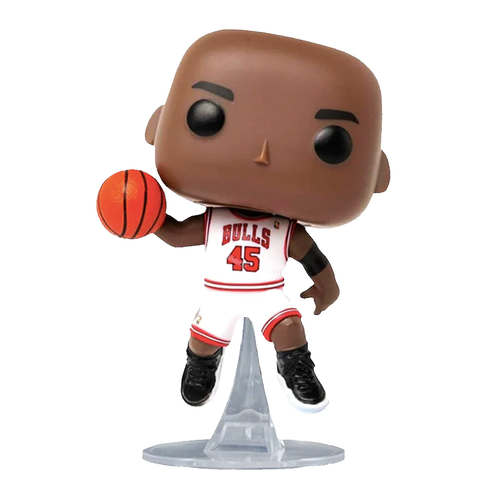 Funko POP! NBA: Chicago Bulls - Michael Jordan (White Jersey) Vinyl Figure #126 Special Edition Exclusive - 0