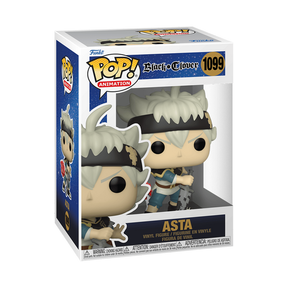 Funko POP! Black Clover - Asta Vinyl Figure #1099 - Bards & Cards