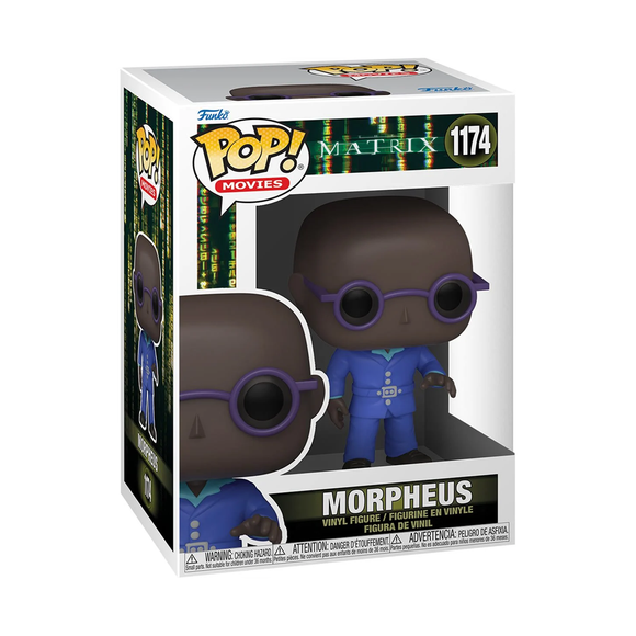 Funko POP! The Matrix Resurrections - Morpheus Vinyl Figure #1174 - Bards & Cards