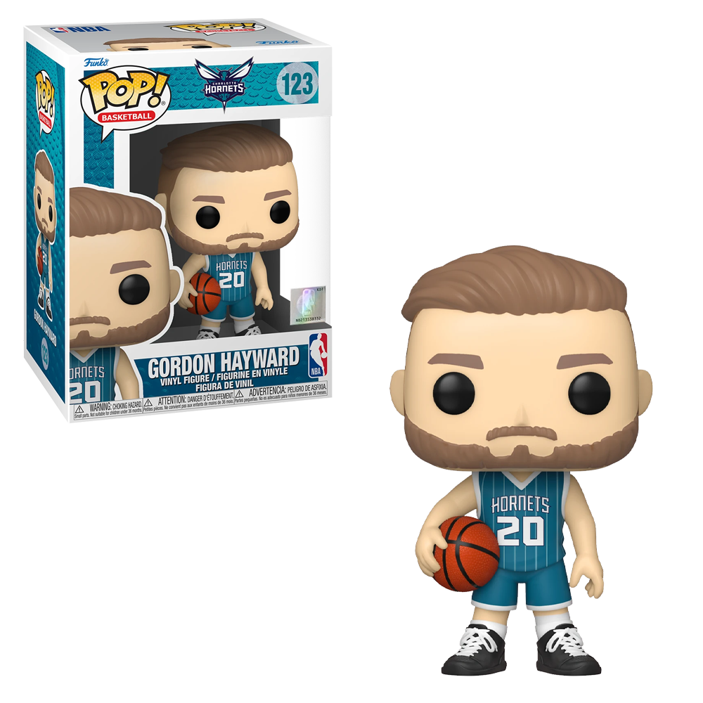 Funko POP! NBA: Hornets - Gordon Hayward (Teal Jersey) Vinyl Figure #123