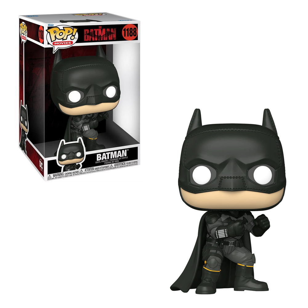 Funko POP! The Batman - 10-Inch Batman Vinyl Figure #1188