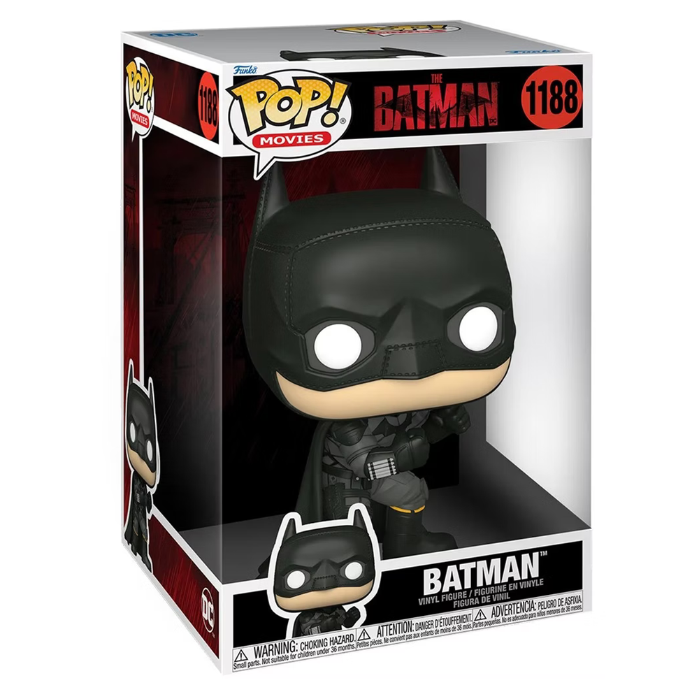 Funko POP! The Batman - 10-Inch Batman Vinyl Figure #1188