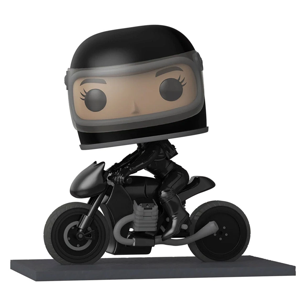 Funko POP! Rides: The Batman - Selina Kyle on Motorcycle Vinyl Figure #281 - 0