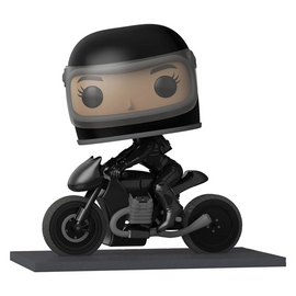 Funko POP! Rides: The Batman - Selina Kyle on Motorcycle Vinyl Figure #281 - Bards & Cards
