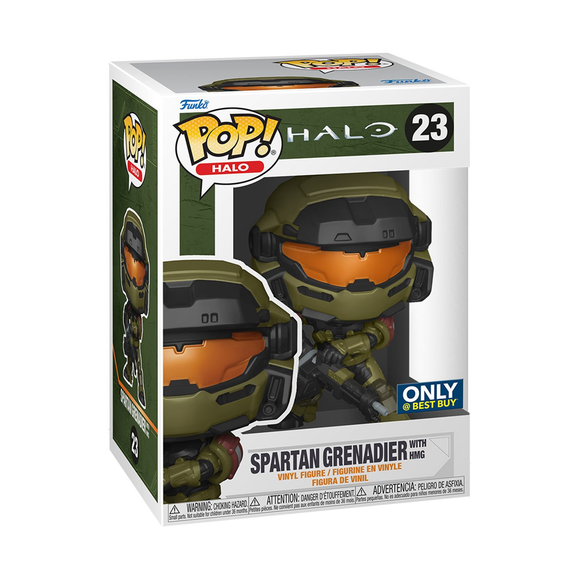 Funko POP! Halo Infinite - Spartan Grenadier Vinyl Figure #23 Best Buy Exclusive [READ DESCRIPTION] - Bards & Cards