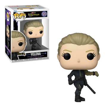 Funko POP! Marvel: Hawkeye - Yelena Vinyl Figure #1213 - Bards & Cards