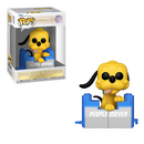 Funko POP! Walt Disney World 50th - Pluto on the People Mover Vinyl Figure #1164 - Bards & Cards