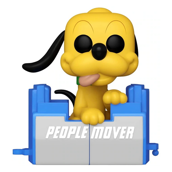 Funko POP! Walt Disney World 50th - Pluto on the People Mover Vinyl Figure #1164 - Bards & Cards