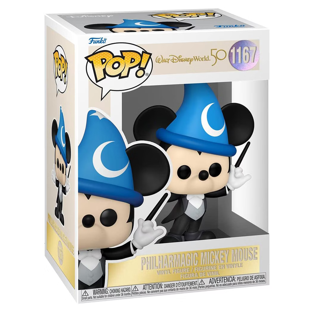 Funko POP! Walt Disney World 50th - Philharmagic Mickey Mouse Vinyl Figure #1167