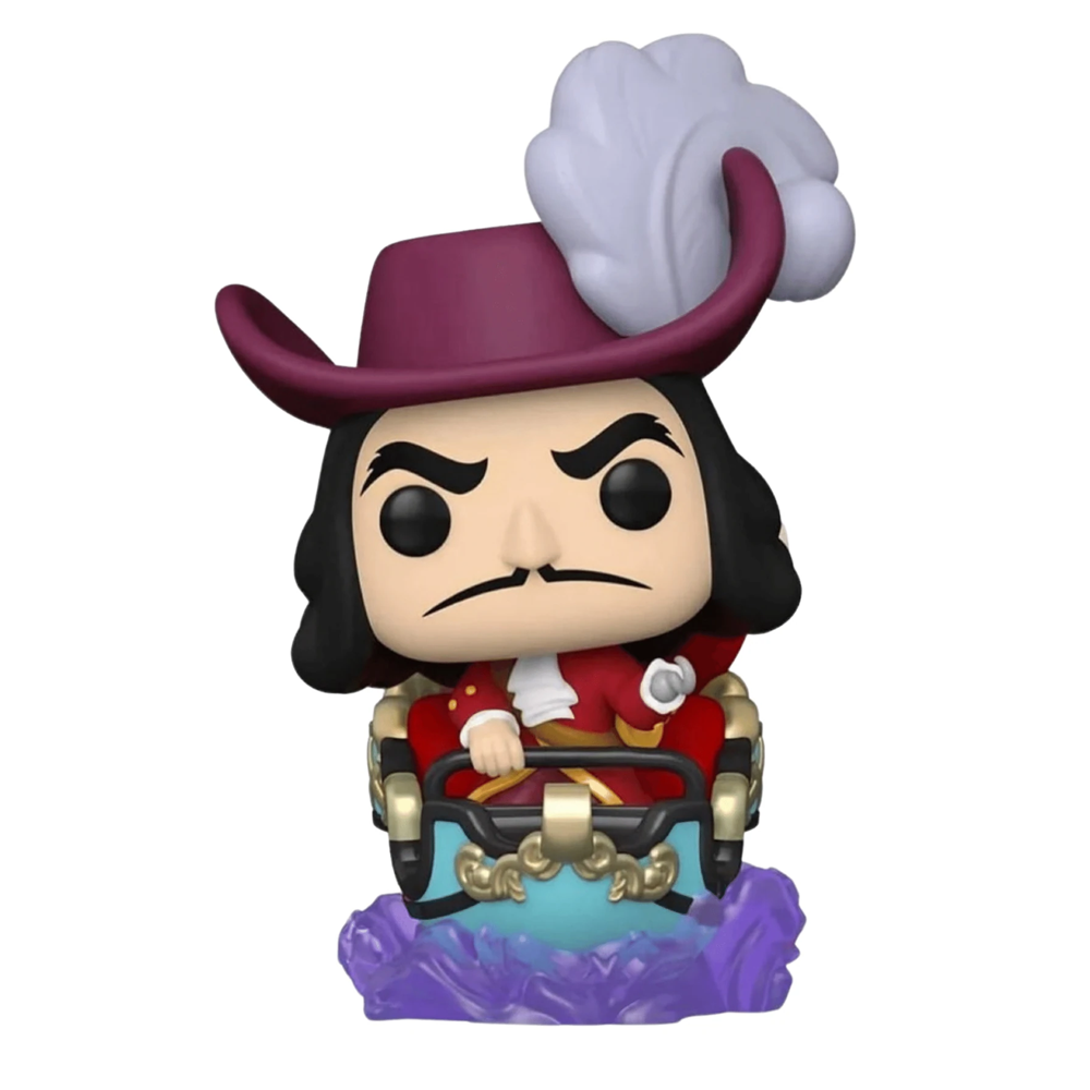 Funko POP! Ride: Walt Disney World 50th - Captain Hook on Peter Pan's Flight Attraction Vinyl Figure #109 - 0