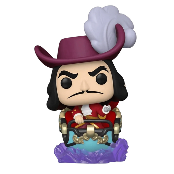 Funko POP! Ride: Walt Disney World 50th - Captain Hook on Peter Pan's Flight Attraction Vinyl Figure #109 - Bards & Cards