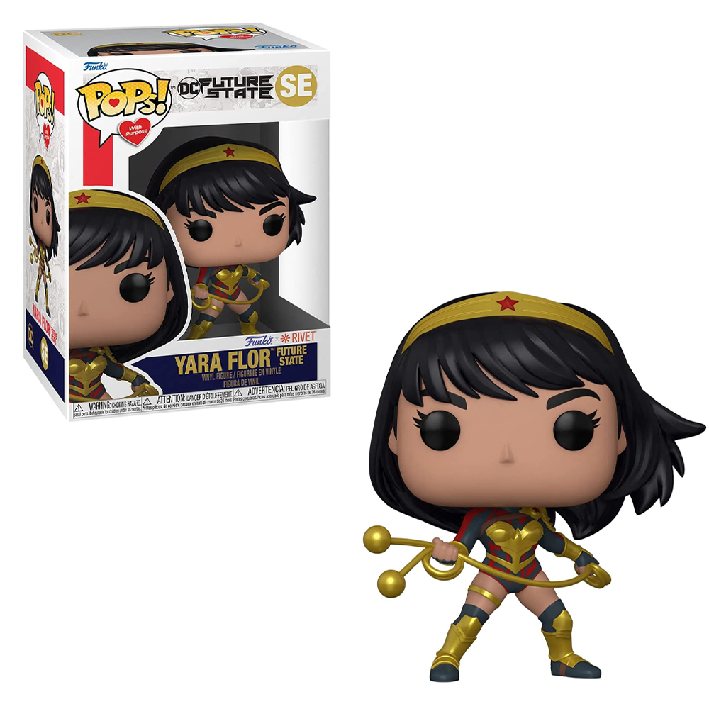 Funko POP! Wonder Woman: Pops! with Purpose: (Youth Trust) - Yara Flor Vinyl Figure