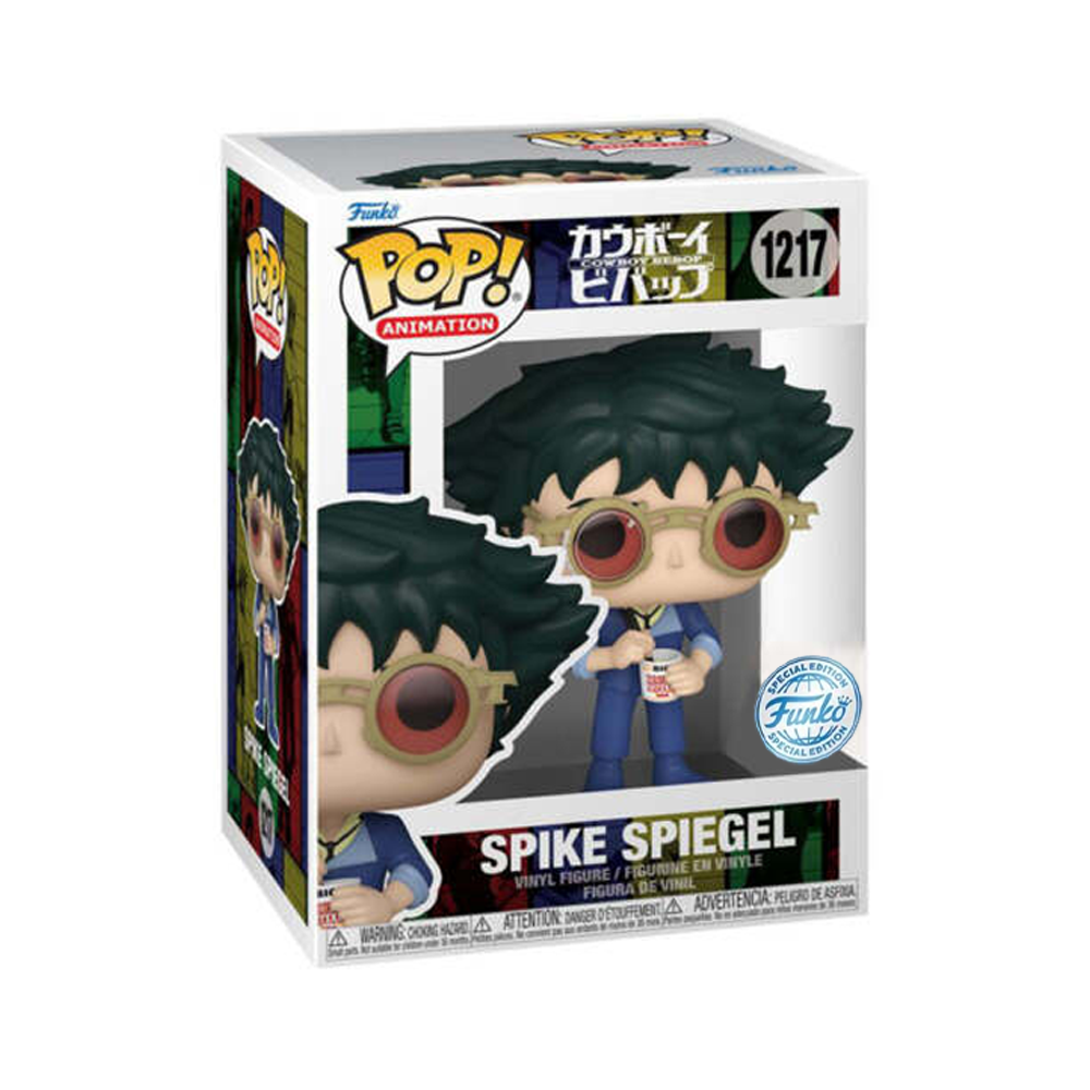 Funko POP! Cowboy Bebop - Spike Spiegel with Noodles Vinyl Figure #1217 Special Edition [READ DESCRIPTION]