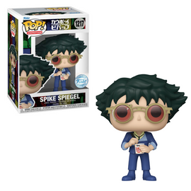 Funko POP! Cowboy Bebop - Spike Spiegel with Noodles Vinyl Figure #1217 Special Edition - Bards & Cards