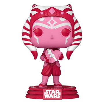 Funko POP! Star Wars: Valentines - Ahsoka Vinyl Figure #496 - Bards & Cards