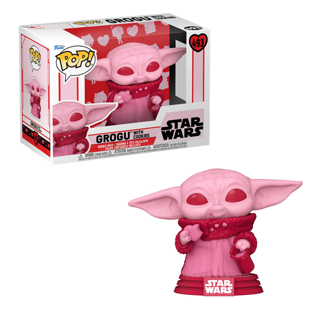 Funko POP! Star Wars: Valentines - Grogu Vinyl Figure #493