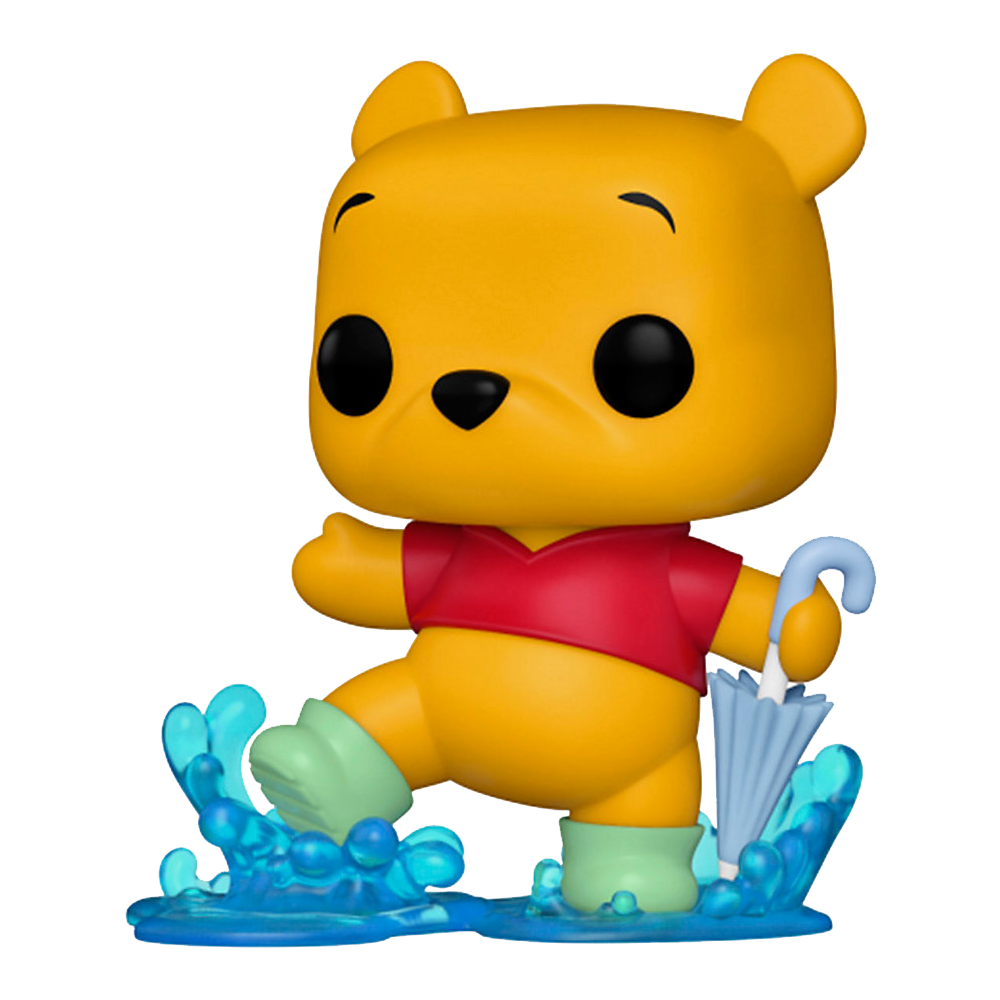 Funko POP! Winnie the Pooh - Rainy Day Pooh Vinyl Figure #1159 Special Edition Exclusive [READ DESCRIPTION] - 0